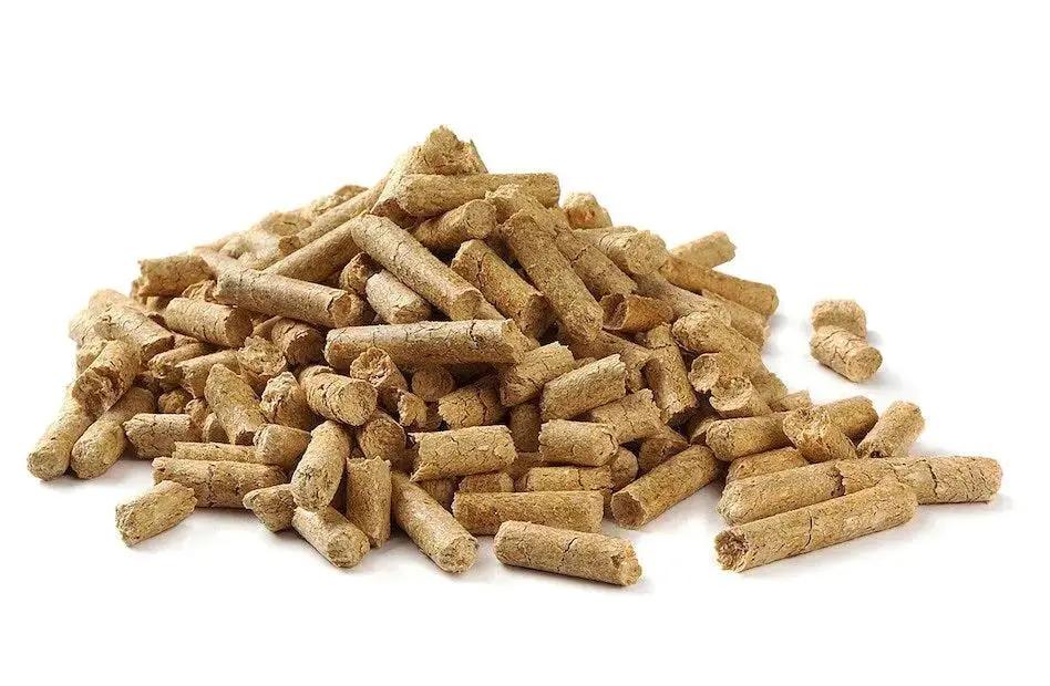 Granulés de bois en vrac – Livraison par tonne – Qualité premium pour chaudière à pellets Generic