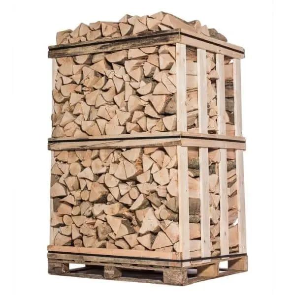 Pack de 6 stères de bûches de chauffage 50 cm en vrac – bois sec feuillus mixtes Generic