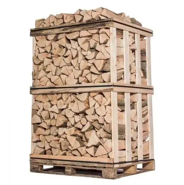 Bois de chauffage sec 10 stères chêne et hêtre – livraison sur palettes perdues - ENERGIE BOIS SERVICE