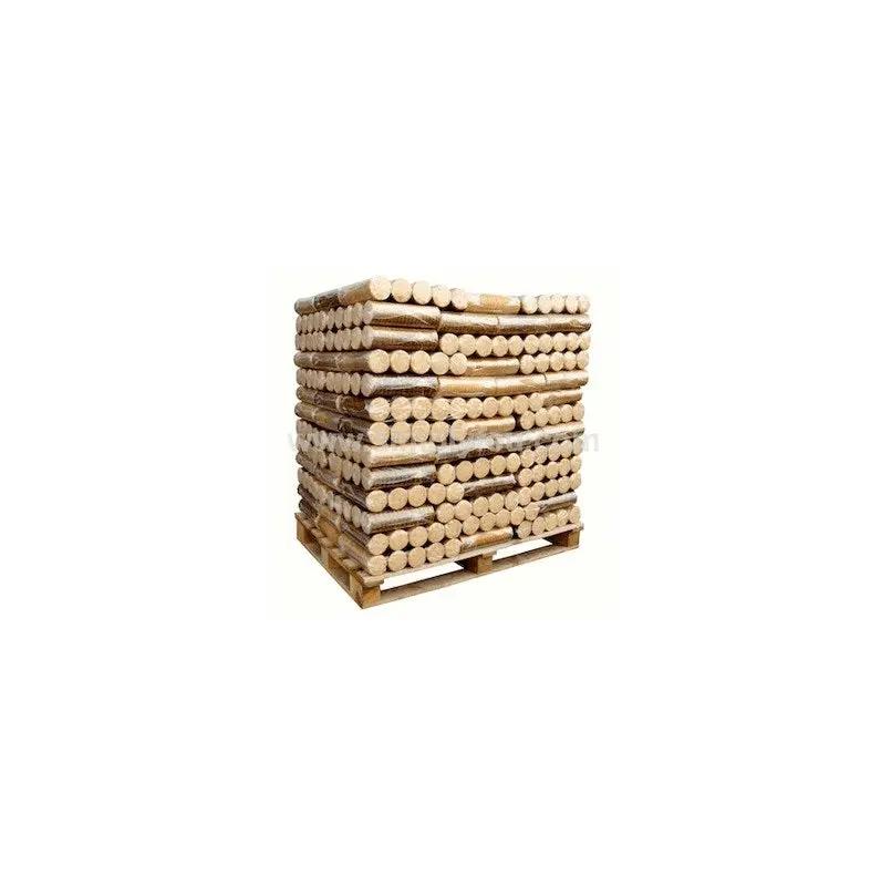 Palette bûches compressées 100% feuillus – 1040 kg – Bois densifié haute performance Piskorski Bois Énergie